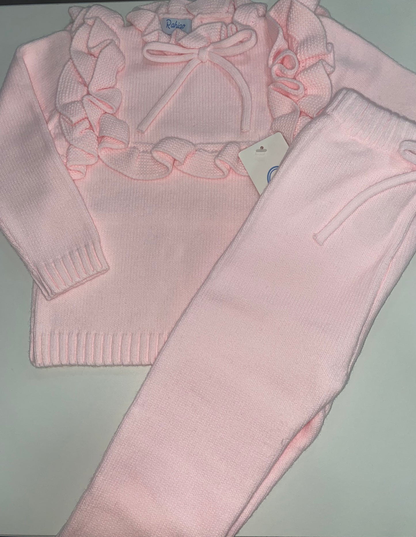 Rahigo Girls Ruffle 2 Piece Trouser Set AW