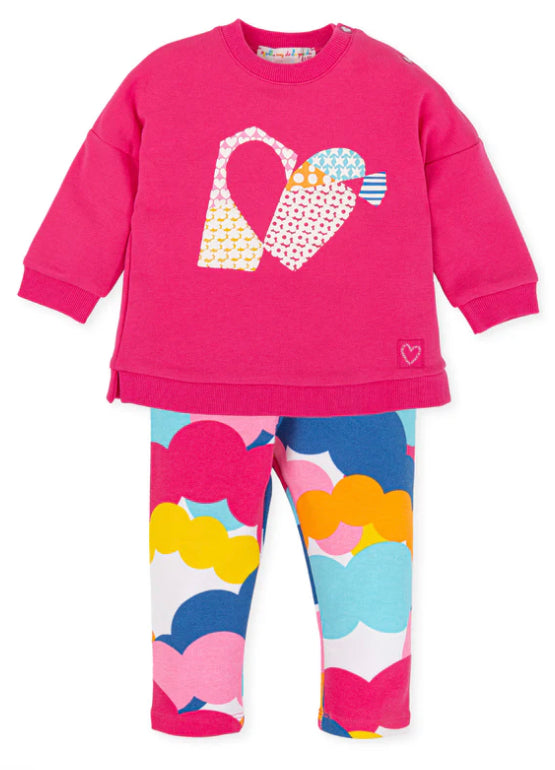 Agatha Ruiz De La Prada Girls 2 Piece Legging Set AW