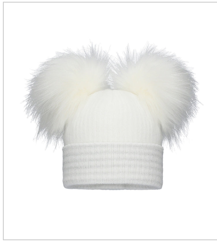 Pom Pom Envy Baby Double Pom Hat