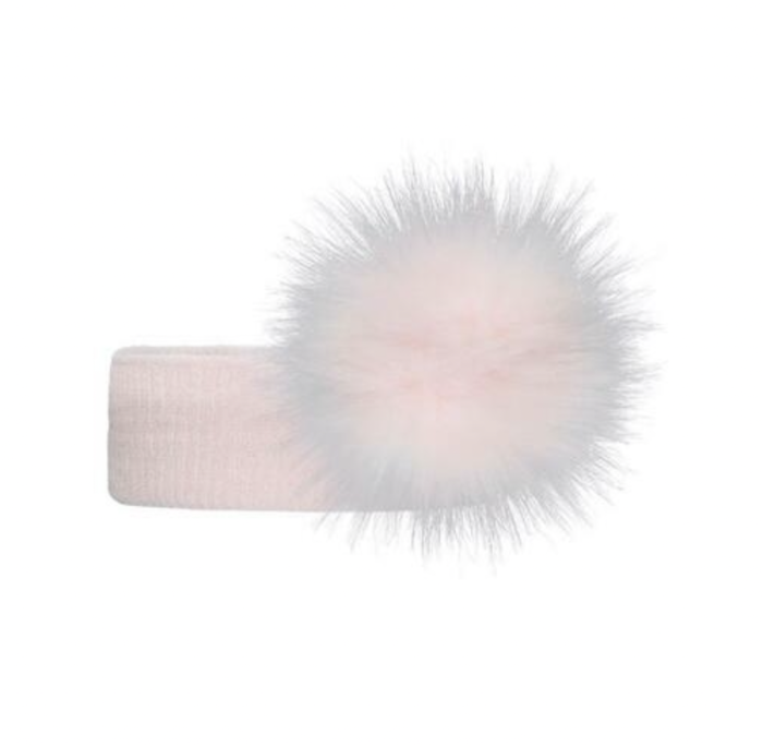 Pom Pom Envy Hair Band Pink