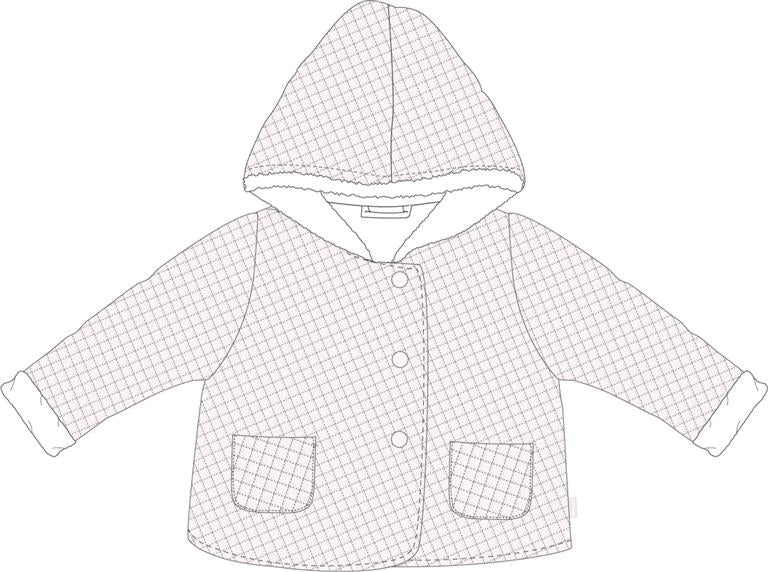 Tutto Piccolo Girls Fur Duffle Jacket AW