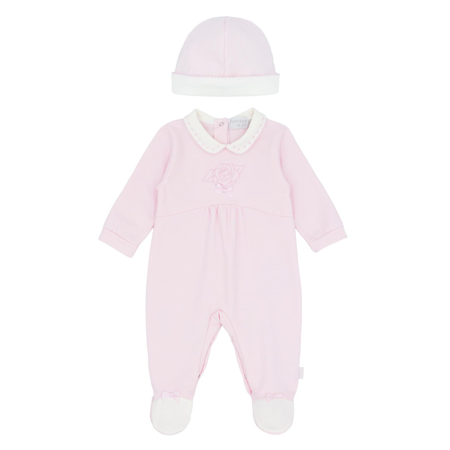 Pastels & Co Layette Girls All in One Cora With Hat AW25