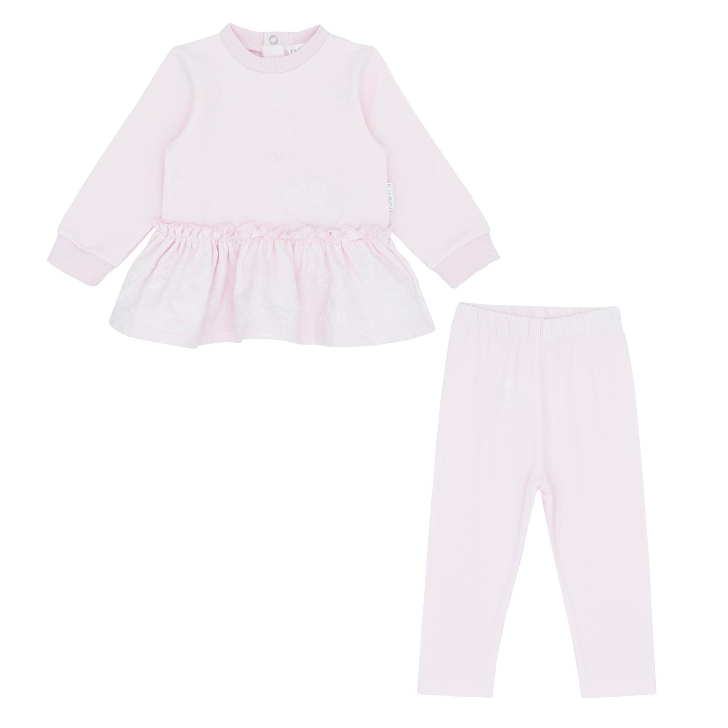 Pastels & Co Girls Peplum Jumper And Leggings Set AW25 Aurora