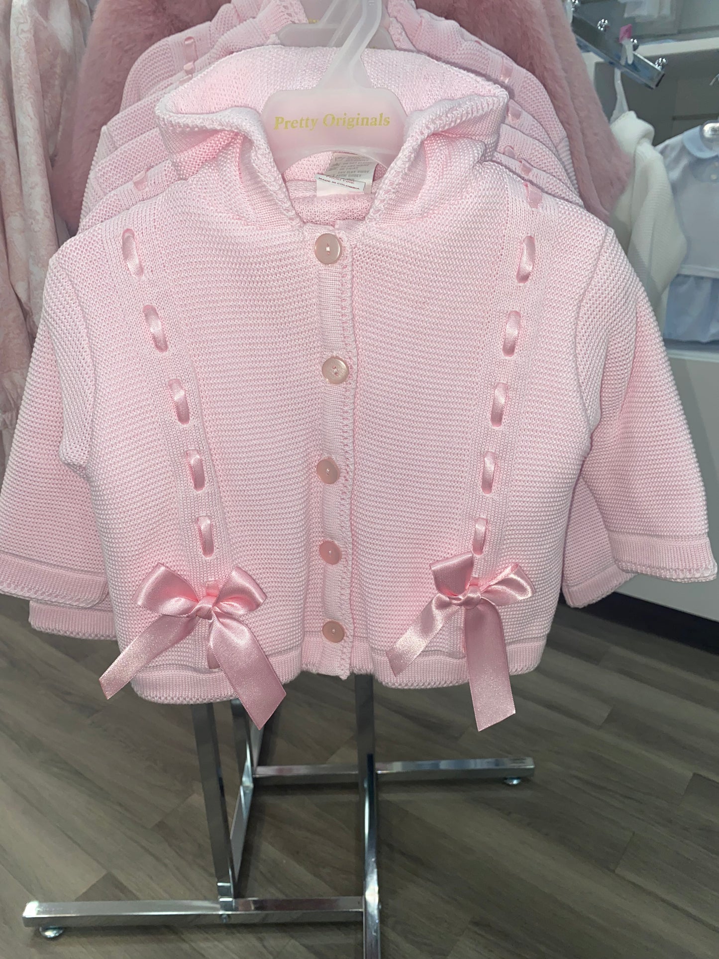 Pretty Originals Pink Bow Jacket AW