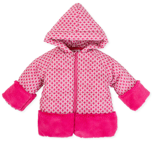 Agatha Ruiz De La Prada Girls Fuchsia Parka AW