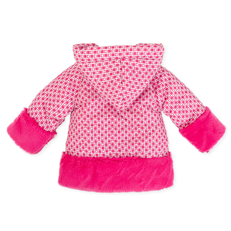 Agatha Ruiz De La Prada Girls Fuchsia Parka AW