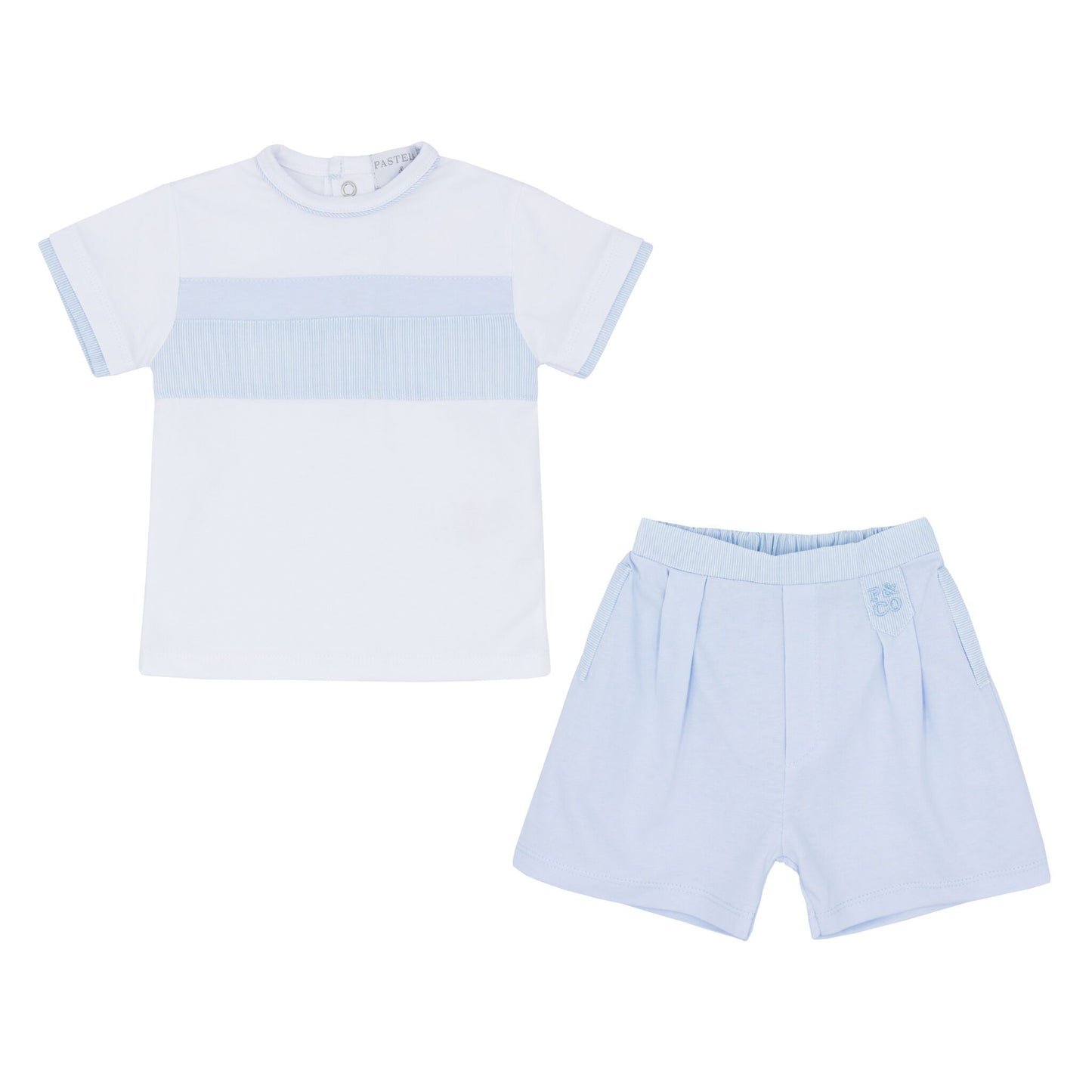 Pastels & Co Boys Philip Short Set SS23
