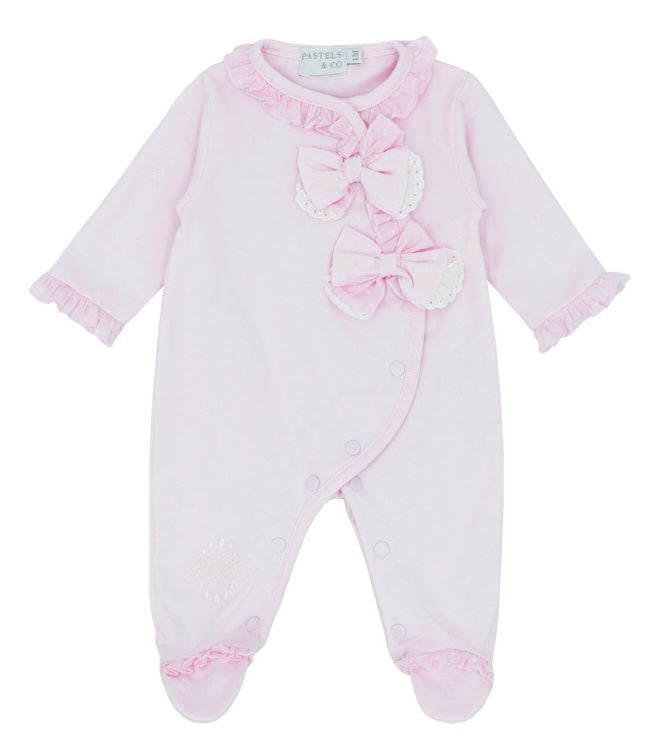 Pastels & Co Girls Peaches Babygrow SS23