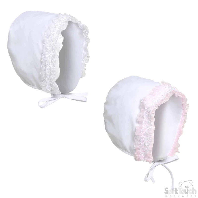 Soft Touch Baby Girls Bonnet