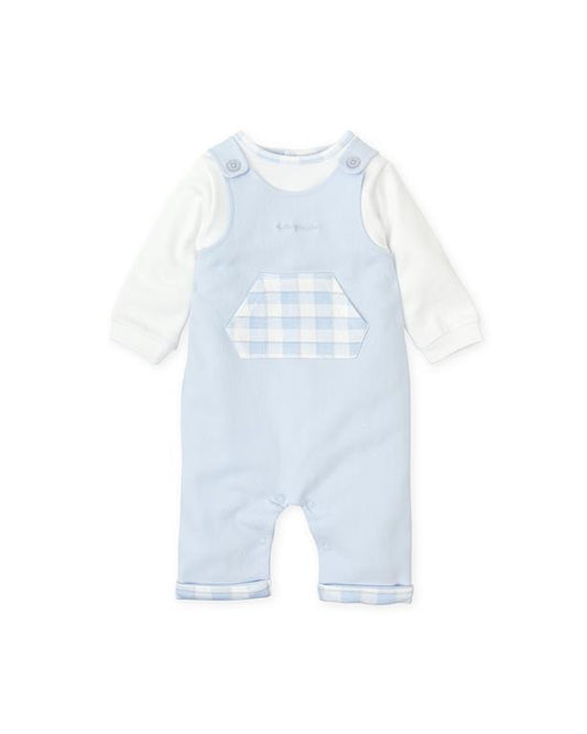 Tutto Piccolo Boys Check Romper AW24