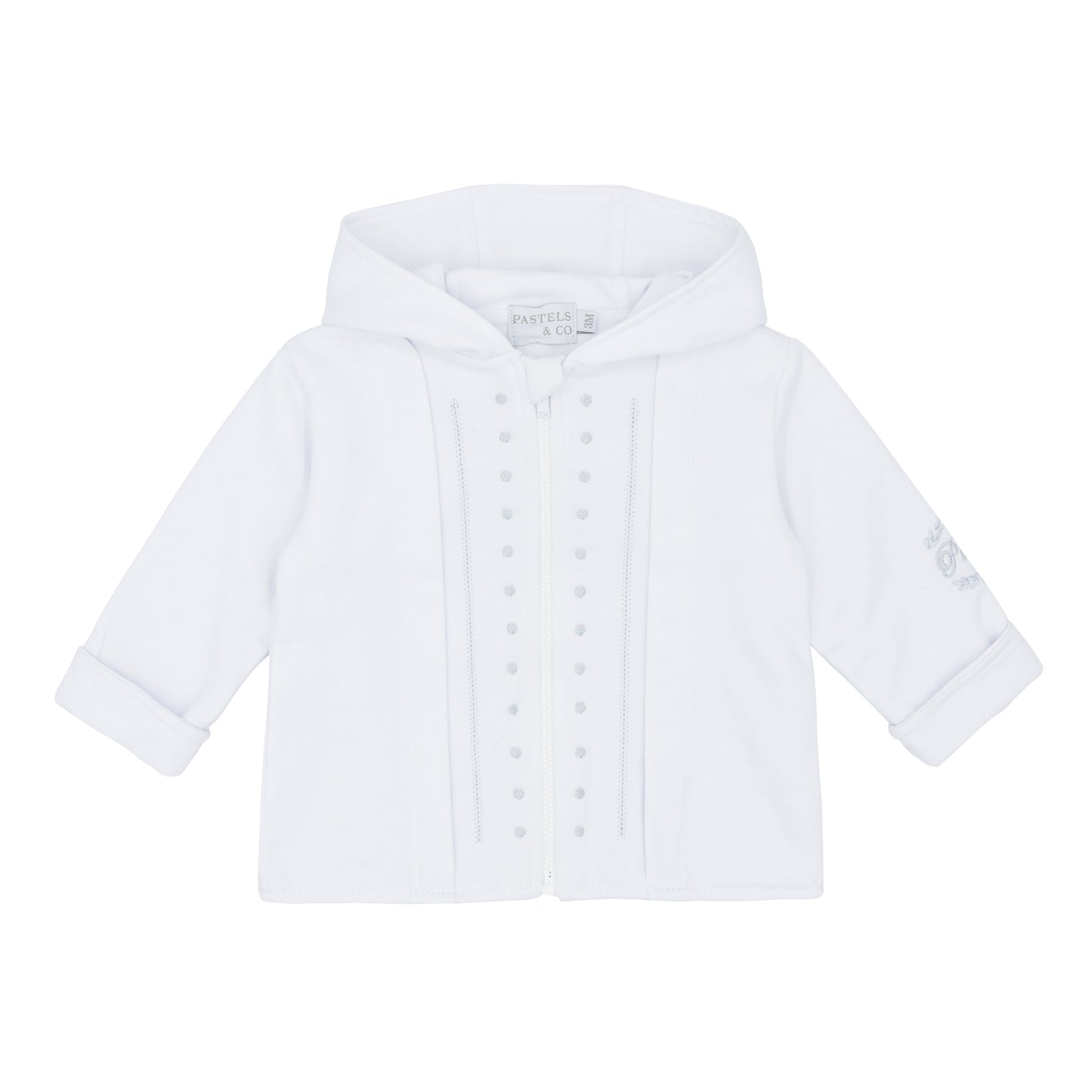 Pastels & Co White/Grey Jacket (Alaia) SS25