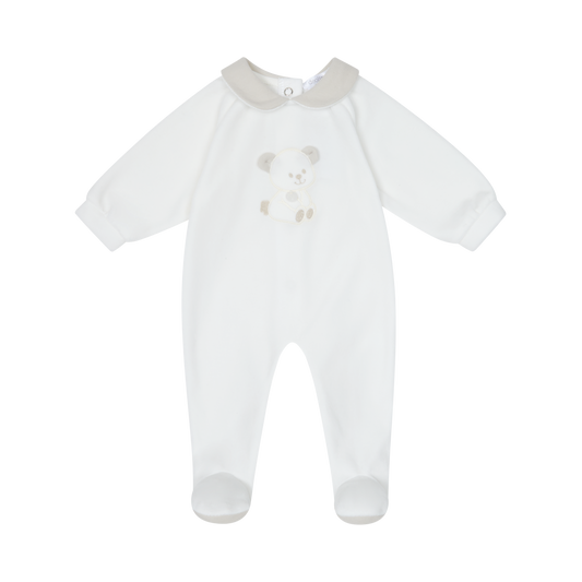 Deolinda Unisex Velour Baby grow Jazz AW25