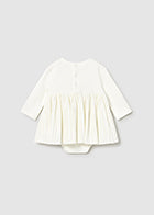 Mayoral Baby Girls Cream Romper AW25