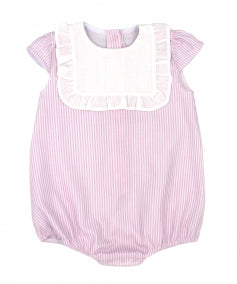 Rapife Girls Striped Frilly Romper SS24
