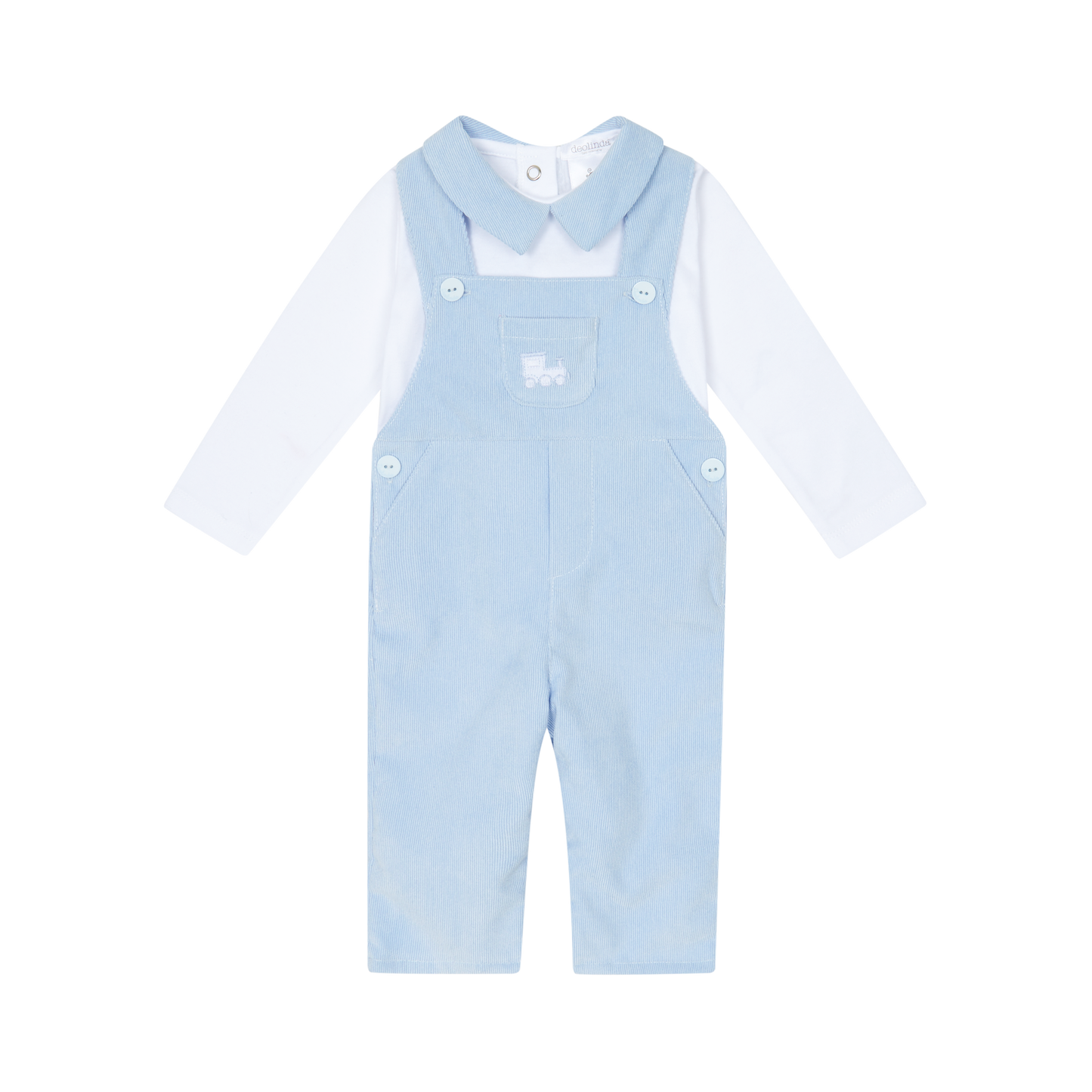 Deolinda Boys Corded Dungarees AW25