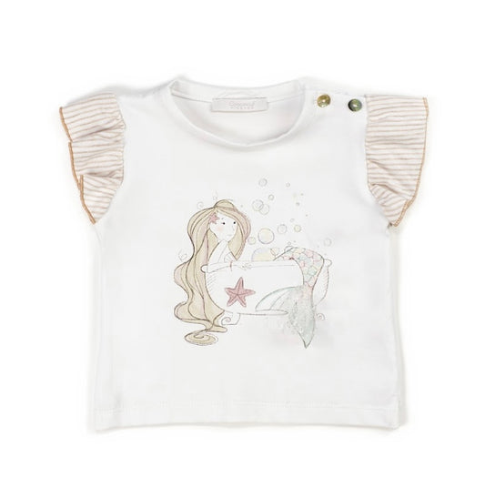 Coccodé Girls Mermaid Beige Short Set SS24