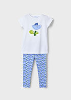 Mayoral Girls Blue Legging Set SS25