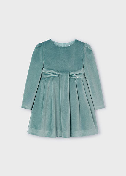 Mayoral Girls Velvet Dress Various Colours AW24