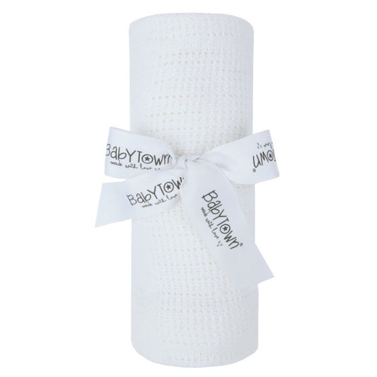 Soft Touch Cellular Blanket(Various Colours)