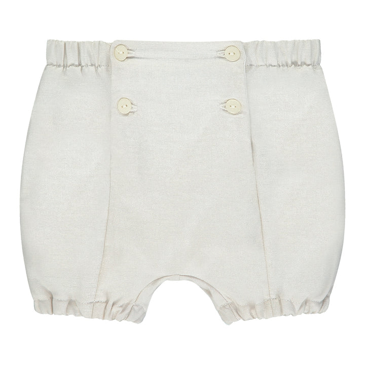 Emile Et Rose Boys Beige 3 Piece Short Set (Sawyer) SS25