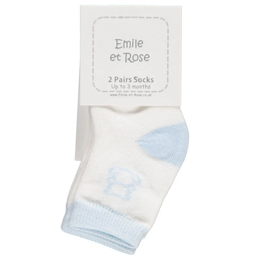 Emile Et Rose Boys 2 Pack of Socks (Alpine) SS25