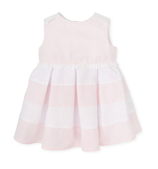 Tutto Piccolo Girls Pink Dress SS24