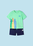 Mayoral Boys Jersey Short Set SS24