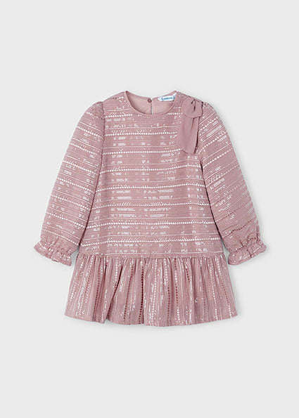 Mayoral Girls Sequins Dress AW24