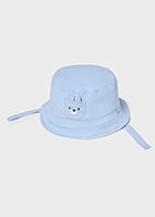 Mayoral Baby Blue/White Sunhat SS25