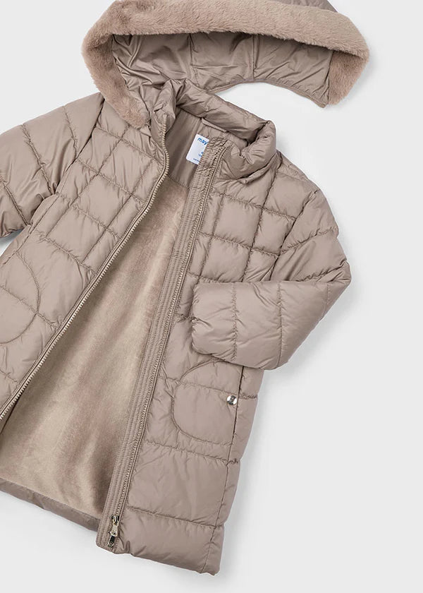 Mayoral Girls Padded Long Jacket AW24