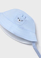 Mayoral Baby Blue/White Sunhat SS25