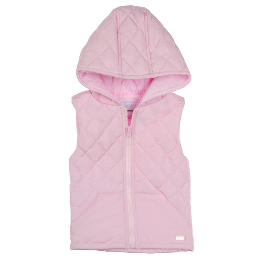 Amore Girls Pink Gilet AW24