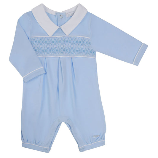 Amore Boys Smocked Romper AW24