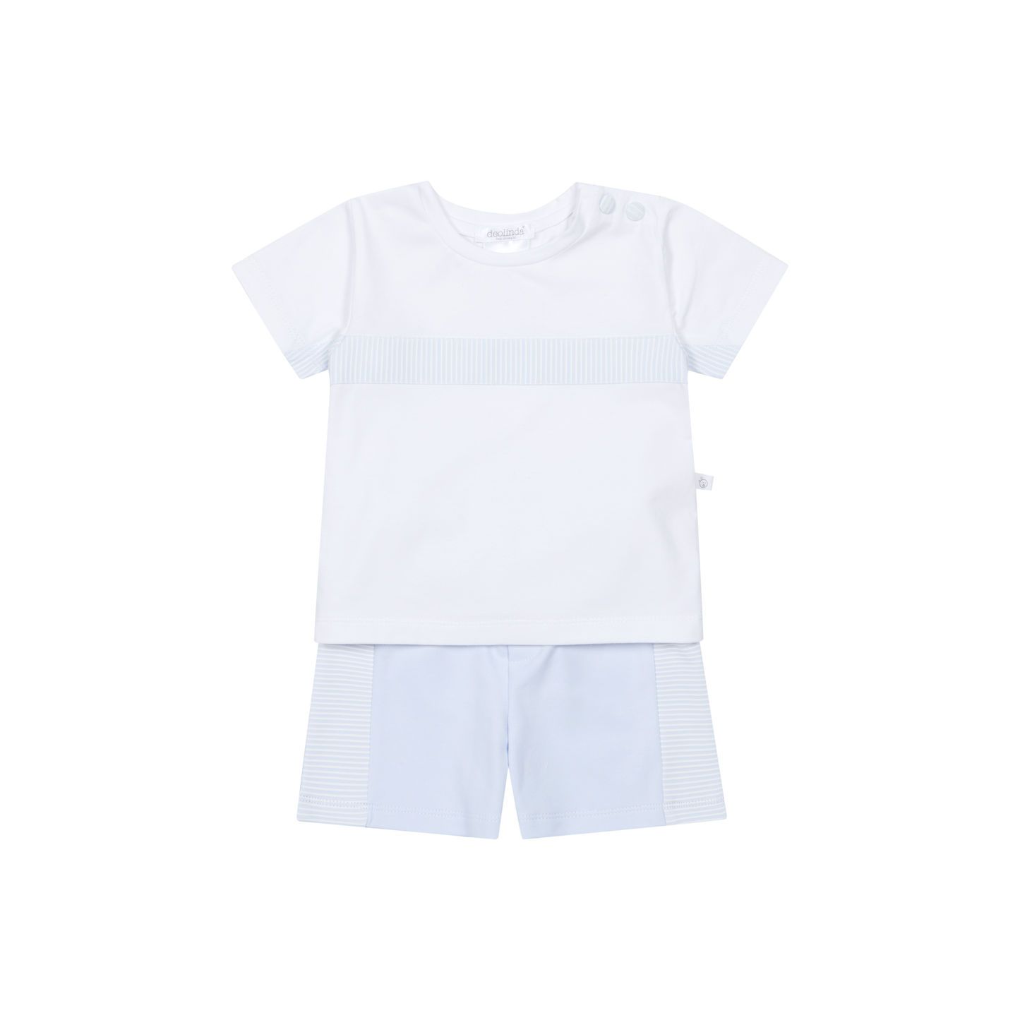 Deolinda Boys Stripe Short Set SS26 Carter