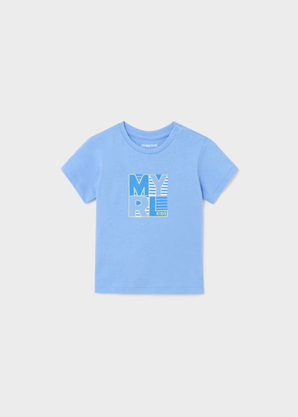 Mayoral Boys Blue T-Shirt And Short Set SS24