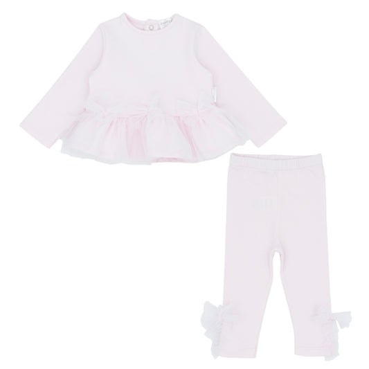 Pastels & Co Girls Tulle Top & Legging Set LISA AW24