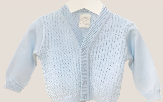 Pretty Originals Boys Blue Cardigan