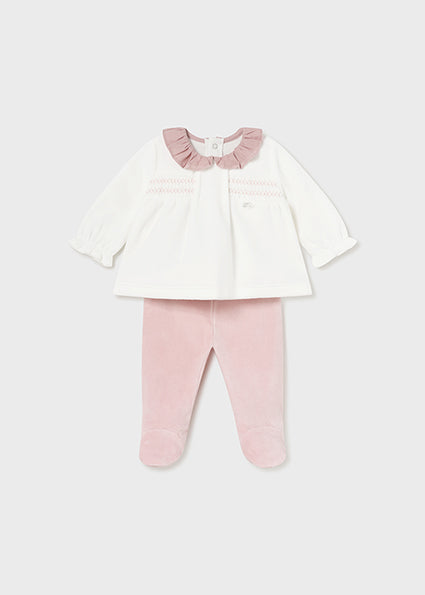 Mayoral Girls Velour 2 Piece Set AW24