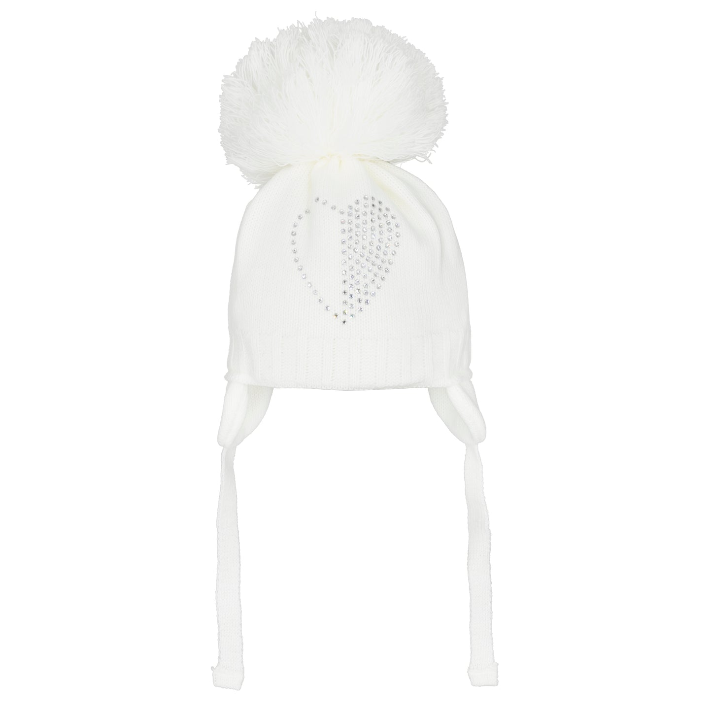 Pastels & Co Girls Anderson Single Pom Pom Diamanté Hat