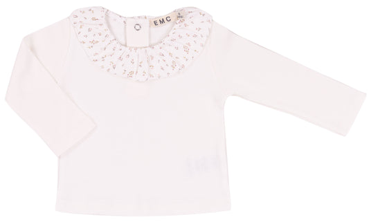 EMC Girls Flower Collar Top and Trouser Set AW25