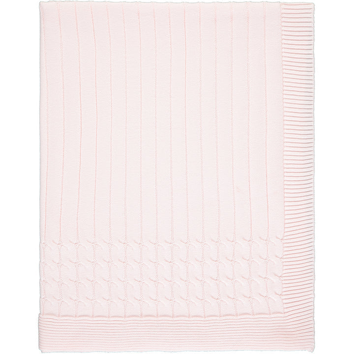 Emile Et Rose Baby Blankets White Pink or Blue SS25