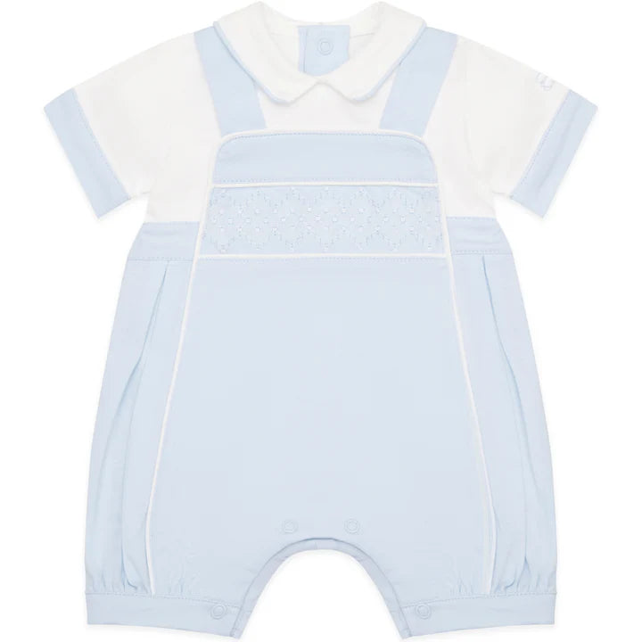 Emile Et Rose Boys Mock Short Dungaree Romper (Jason) SS25