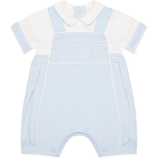 Emile Et Rose Boys Mock Short Dungaree Romper (Jason) SS25