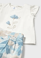 Mayoral Girls Printed Short Set SS25