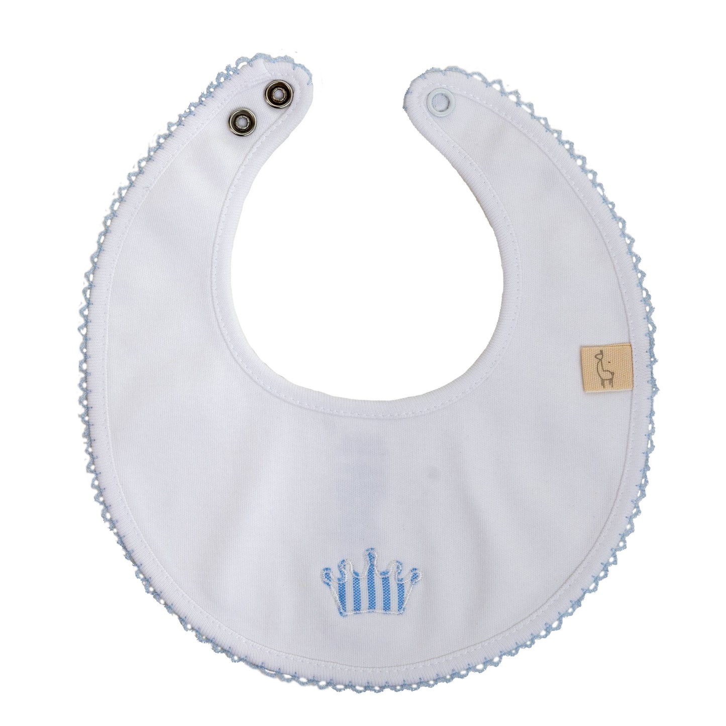 Baby Gi Crown Bib AW24