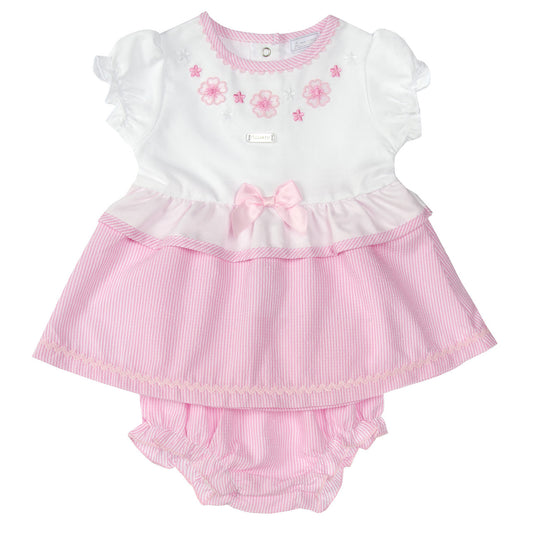 Amore Girls Flower Dress and Pants Set SS24