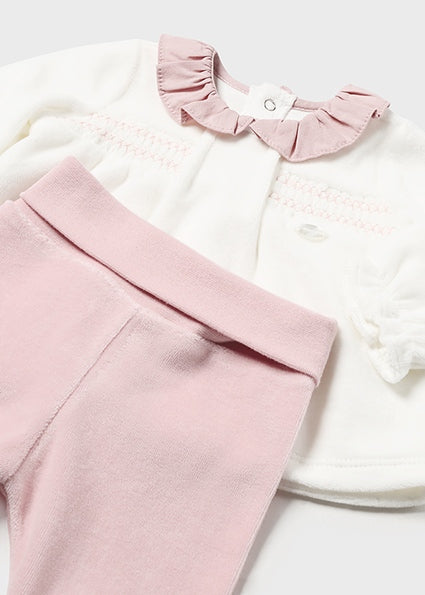 Mayoral Girls Velour 2 Piece Set AW24