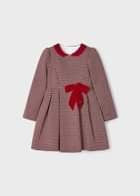 Mayoral Girls Red Knit Dress with Underskirt AW