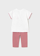 Mayoral Girls Rose Pink Legging Set SS25