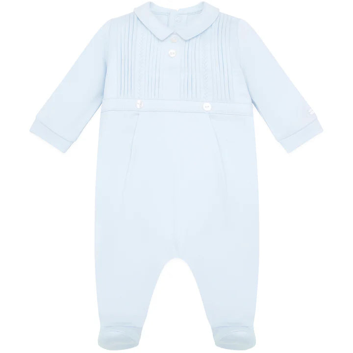 Emile Et Rose Boys Blue Babygrow (Jimmy) SS25